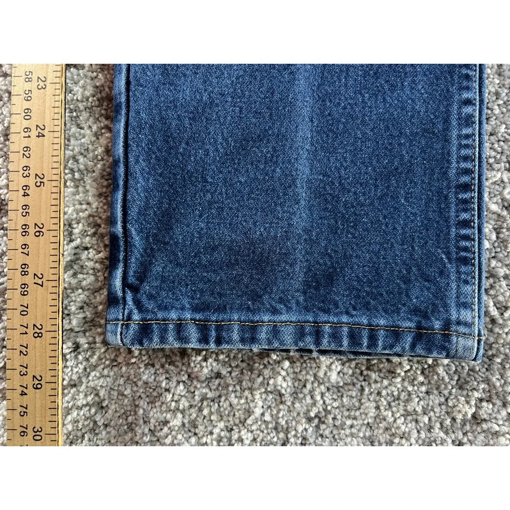 Vintage Wrangler 936DSD Slim Fit Cowboy Cut Jeans Mens 32x29 Dark Wash Indigo